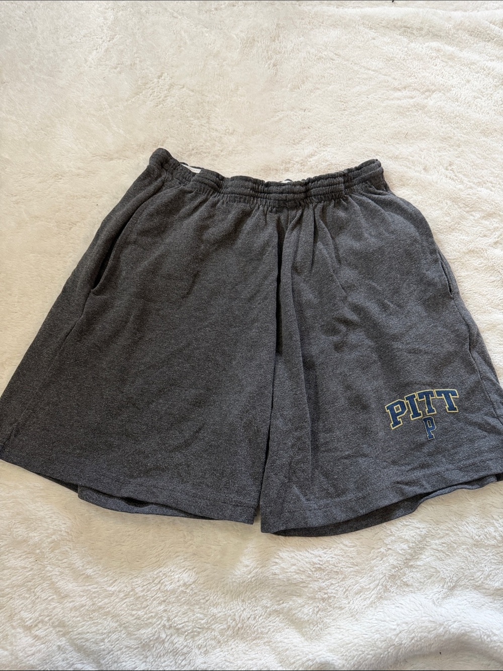 Pitt Gray Men's Athletic Shorts